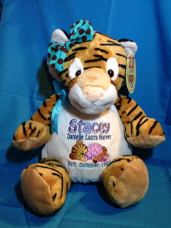 Embroider Buddy tiger