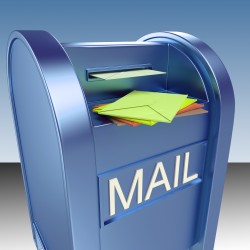 Mail On Mailbox Shows Mail Post